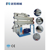 供應顆粒飼料制粒機 雙層調制器飼料機 高產量水產型制粒機